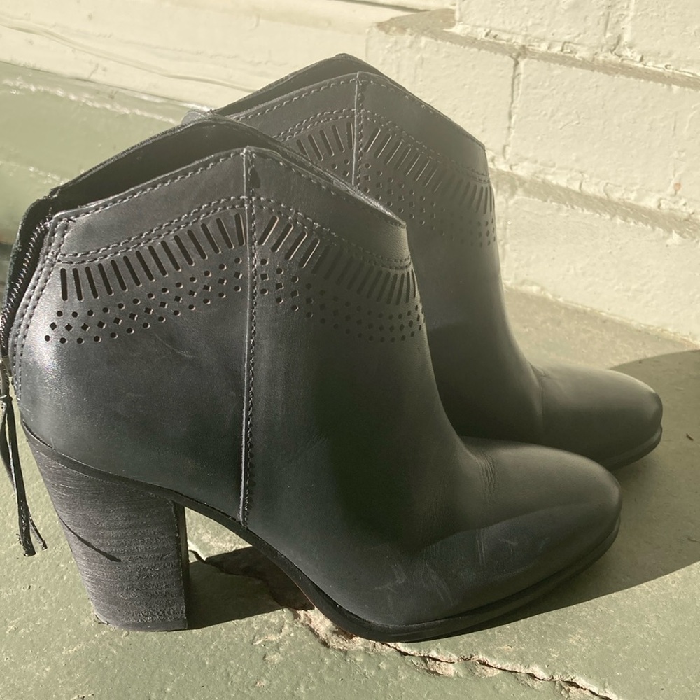 Vince Camuto Black Ankle Booties
